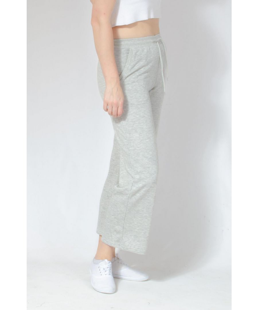 H&M Womens Relaxed Fit Joggers - Grey Cotton - Size X-Large