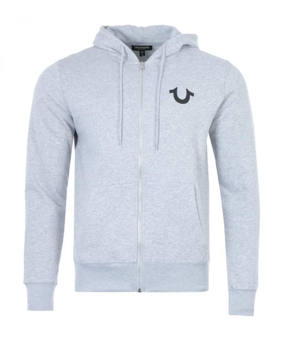 True Religion Jeans Brand Logo Zip Up 