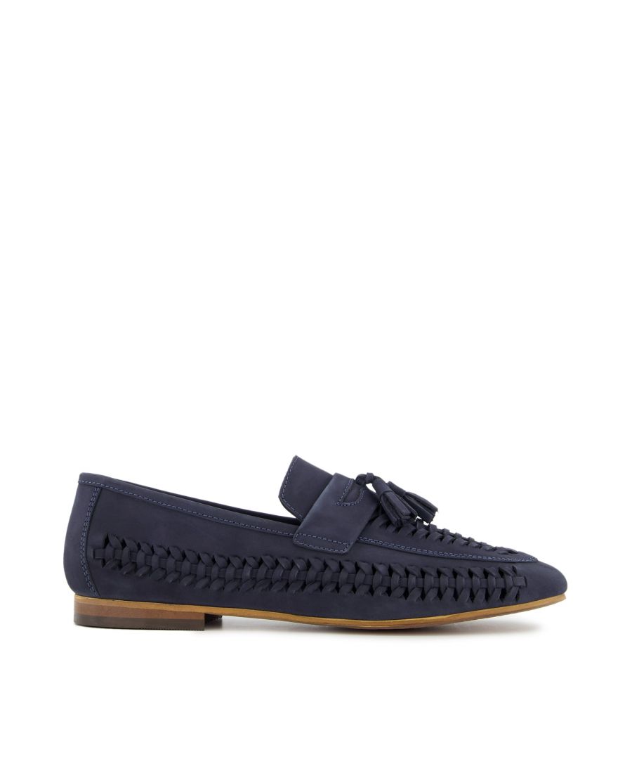 Mens Navy Casual Shoes Loafers.