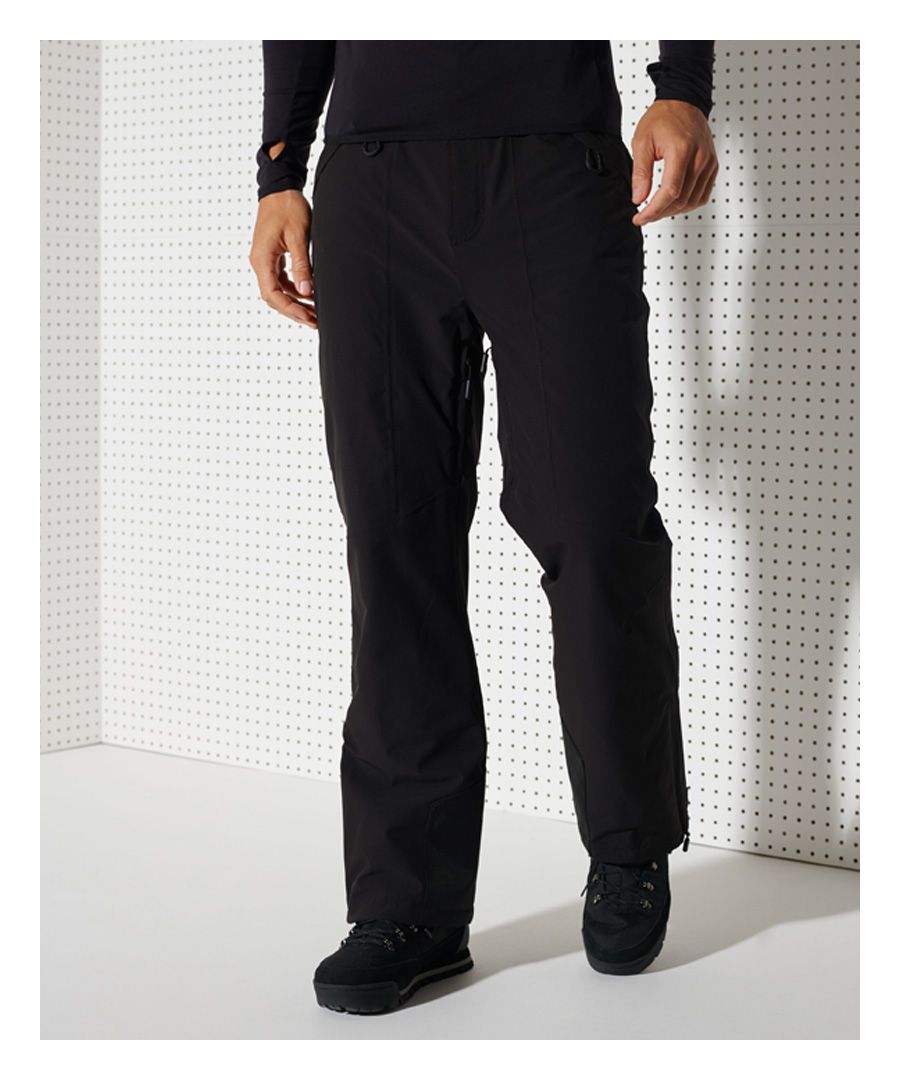 Hit the slopes in style with the Clean pro pants. Designed with breathable tech fabric and water resistant materials to help keep you cool and dry for your best performance.Main popper, zip and hook and loop fasteningHook and loop waist adjustersThree pocket designBreathable tech fabric 10K/MMWater resistant 10K/MMThigh ventilationBoot gaiters with hook and loop fasteningZip and popper ankle fastening