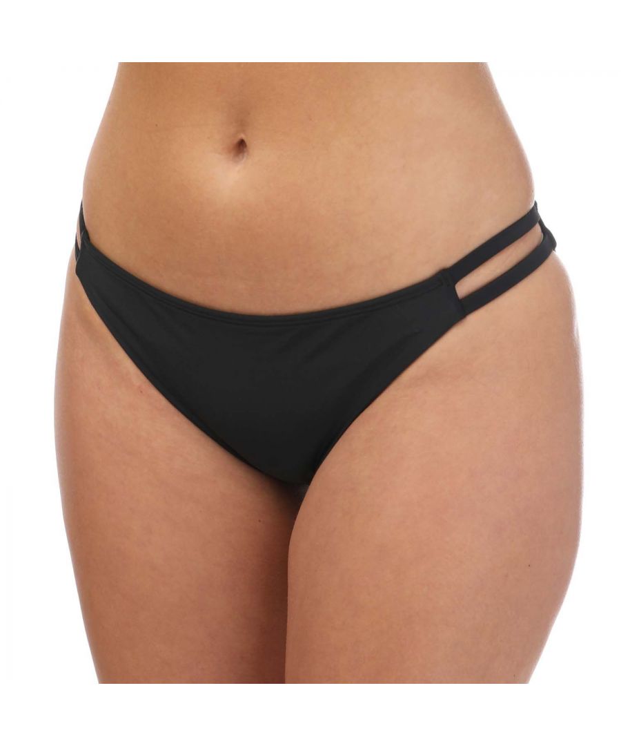 Ted Baker Womenss Peteel Bikini Bottoms in Black - Size 8 UK