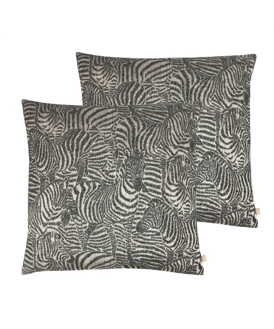The Hector cushions are a perfect design to add texture to any room. The subtle sheen of the Zebras brings opulence, and will go perfectly with any modern interior.