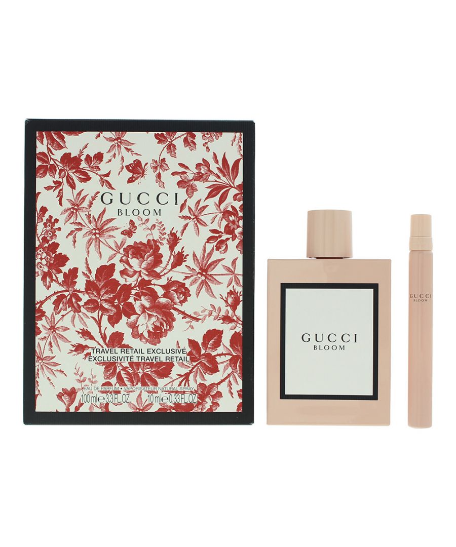 Gucci Womens Bloom Eau De Parfum 100ml + Eau De 10ml Gift Set - One Size