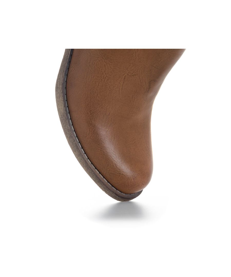 Rocket Dog Womens Camilla Bromley Boots in Brown - Size UK 7