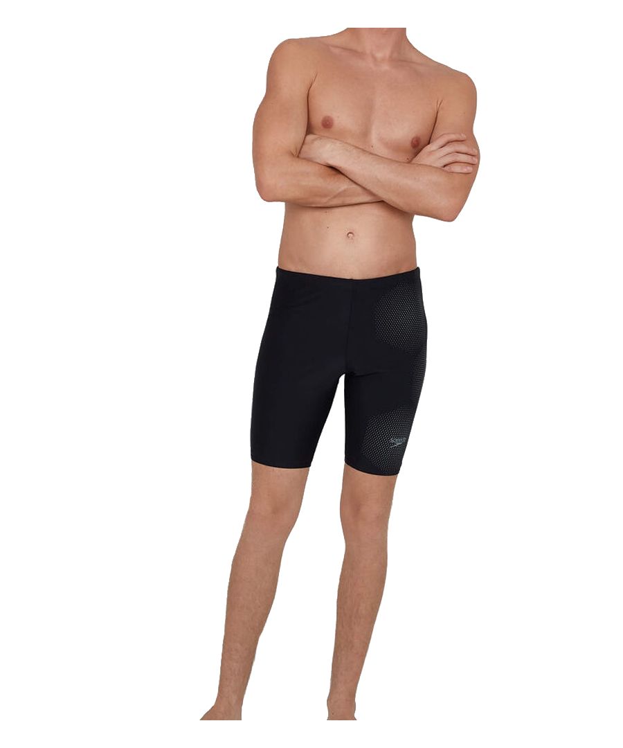 Mens Speedo Endurance+ Classic Aquashorts in black.- Drawstring fastening.- 100% chlorine resistance.- Speedo branding.- Stitching down the leg in a contrasting colour.- Quick dry.- Body: 53% Polyester  47% PBT Polyester. Lining: 100% Polyester.- 8007320001Please note that returns will only be accepted if the hygiene label is still attached to the product.