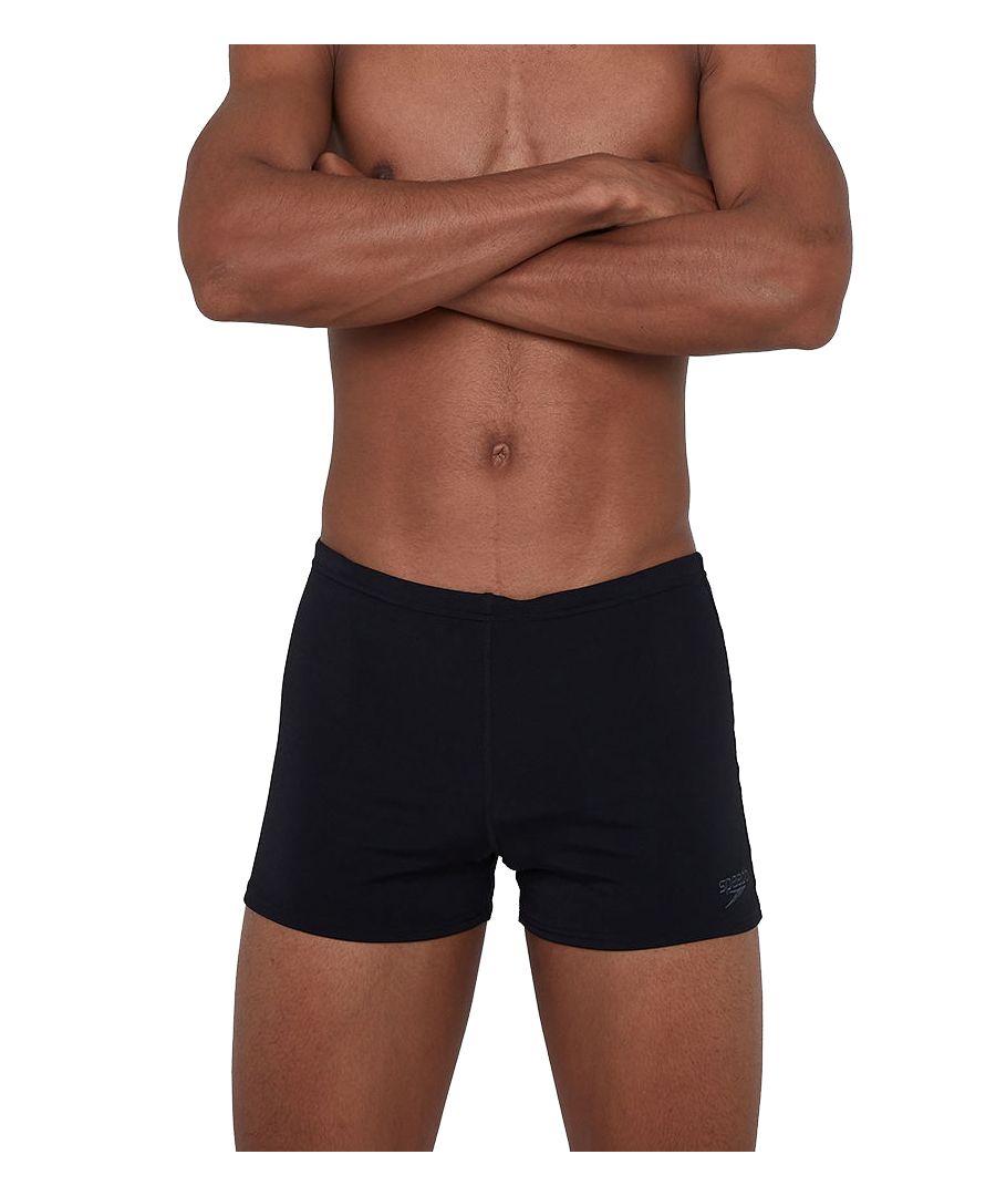 Speedo Mens Essentials Endurance+ Aquashort - Black - Size 2XS