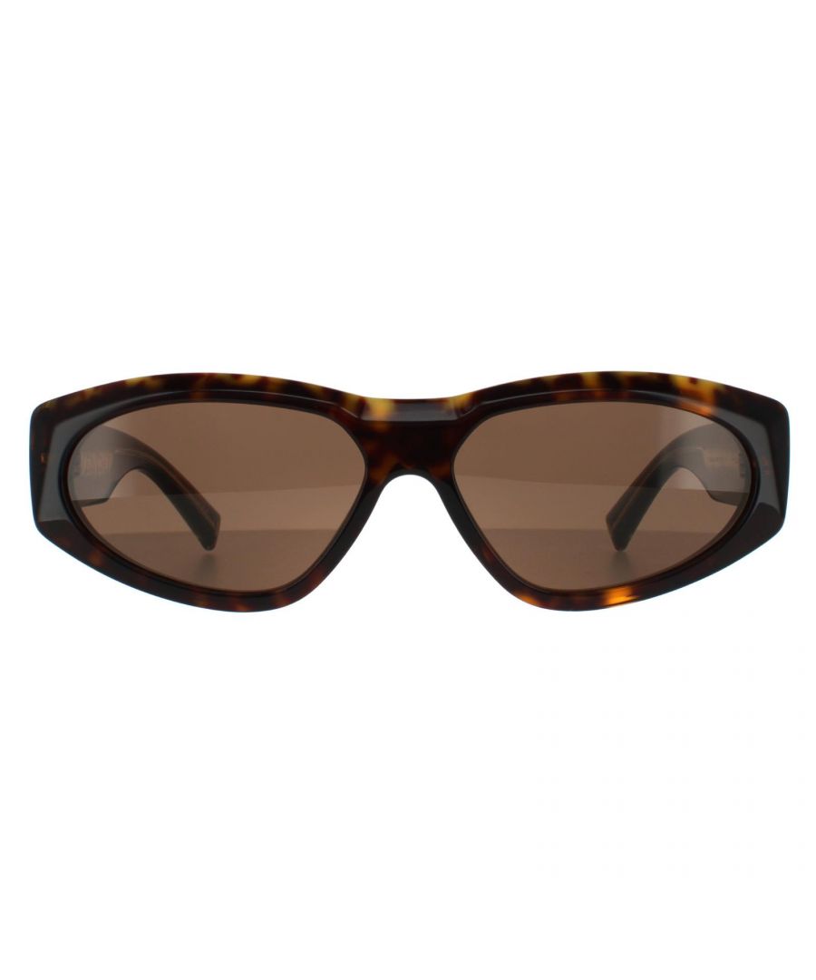 Givenchy Cat Eye Womens Brown Havana  Brown  GV7154/G/S are a gorgeous cat eye style frame for women. The thick acetate frame is lightweight and comfortable and showcases the Givenchy logo on each temple to ensure brand recognition.