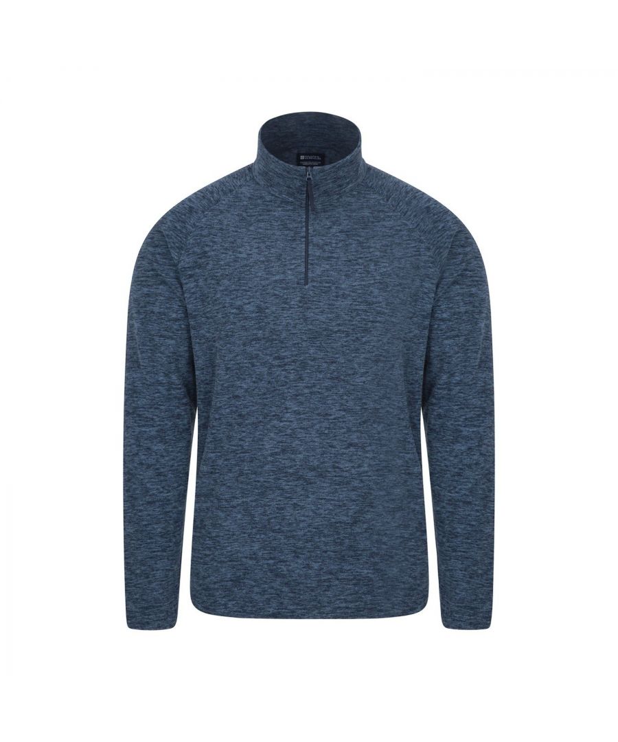 Mountain Warehouse Mens Snowdon II Fleece Top (Navy) - Size 4XL - Secret Sales