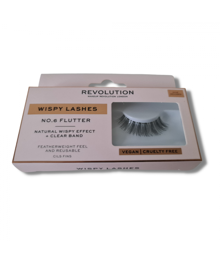 Image for Makeup Revolution London Natural Wispy Effect Lashes with Glue - Parent