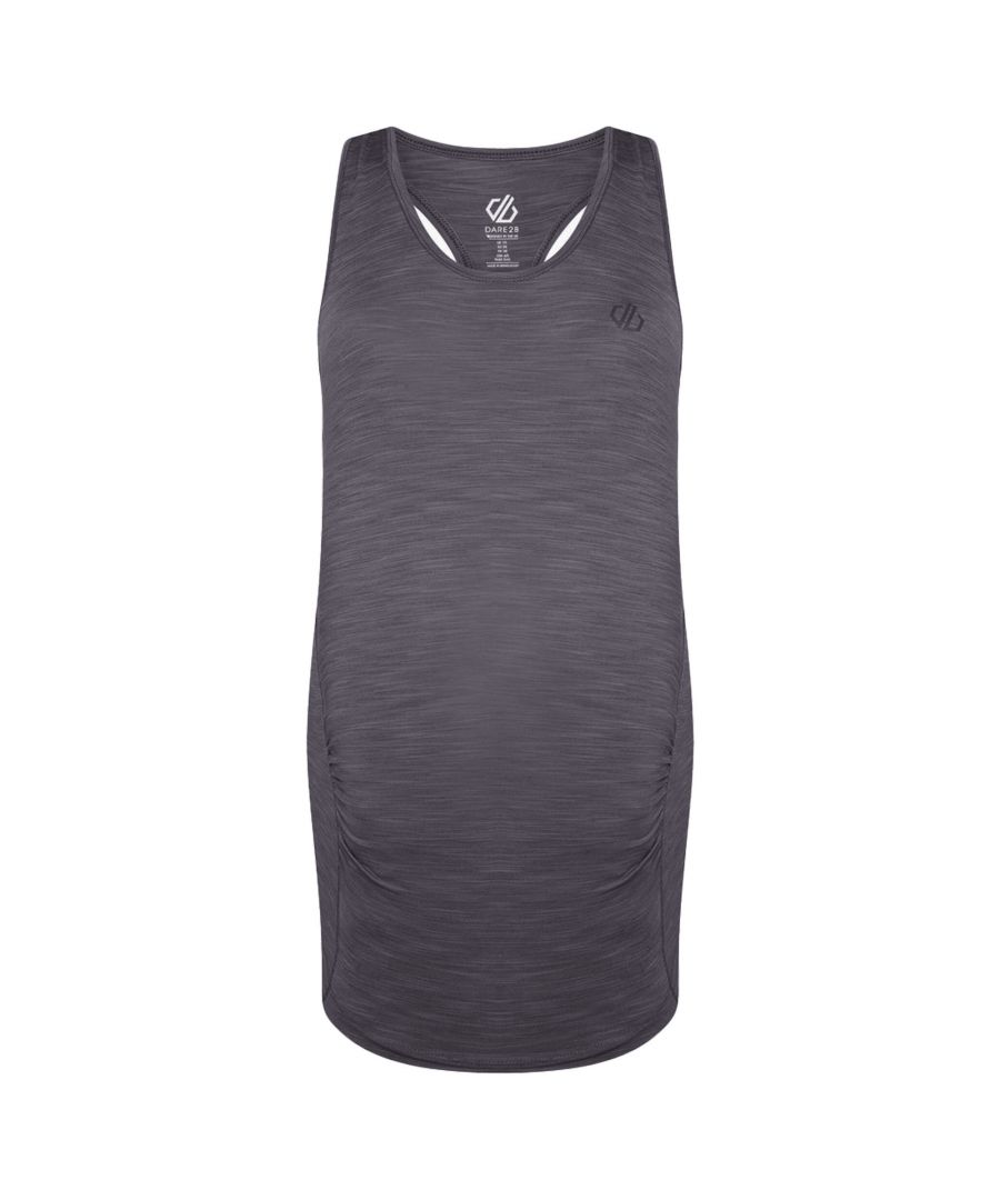 Dare 2B Womens/Ladies Modernize Maternity Tank Top (Ebony Grey) - Size 8 UK