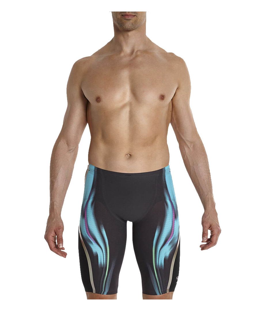 These are the perfect swimming trunks for any regular competitor. With increased compression, these swimming trunks also allow the freedom of movement as a result of the fabric combination. They also have ultrasonically welded seams to help create a better posture and therefore increased muscle tension helping you perfom to your highest ability. For a bit of added security, these swim pants have microfibres and silicon strips inside of the high waisted waist band.