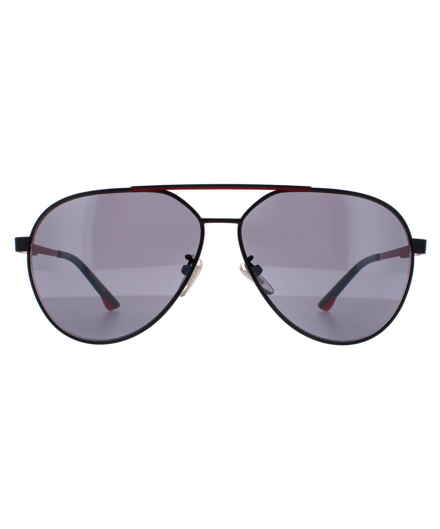 Police Aviator Mens Total Semi Matte Grey Smoke Mirror Silver SPLB37 Synth 2  Sunglasses feature a durable and lightweight frame made of high-quality metal. The modern and timeless aviator design, make them the perfect accessory for any outfit. Whether you're headed to the beach, running errands, or simply enjoying a sunny day, these sunglasses are sure to become your go-to accessory.