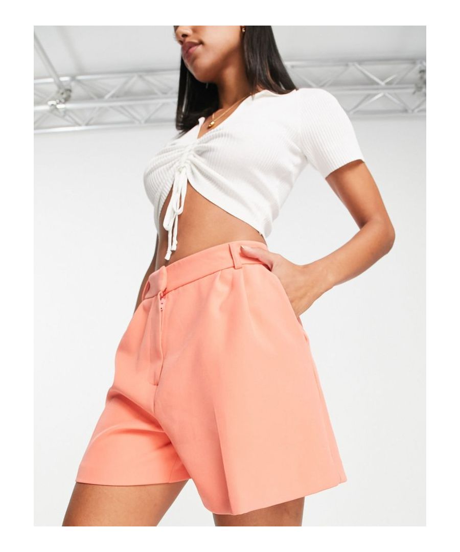 Shorts by Miss Selfridge Take the short cut High rise Belt loops Side pockets Regular fit  Sold By: Asos