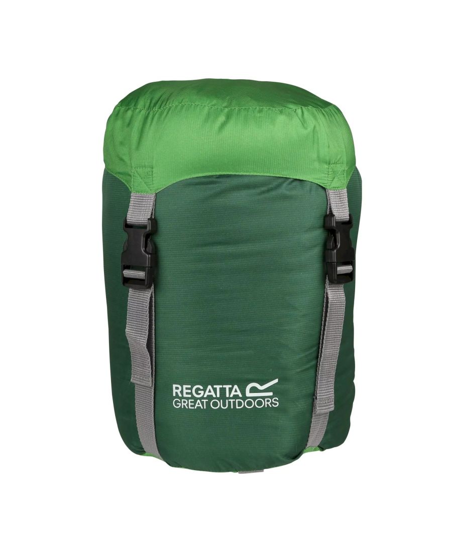 Regatta Unisex Hilo v2 250 Mummy Sleeping Bag (Extreme Green/Green Pastures) - One Size