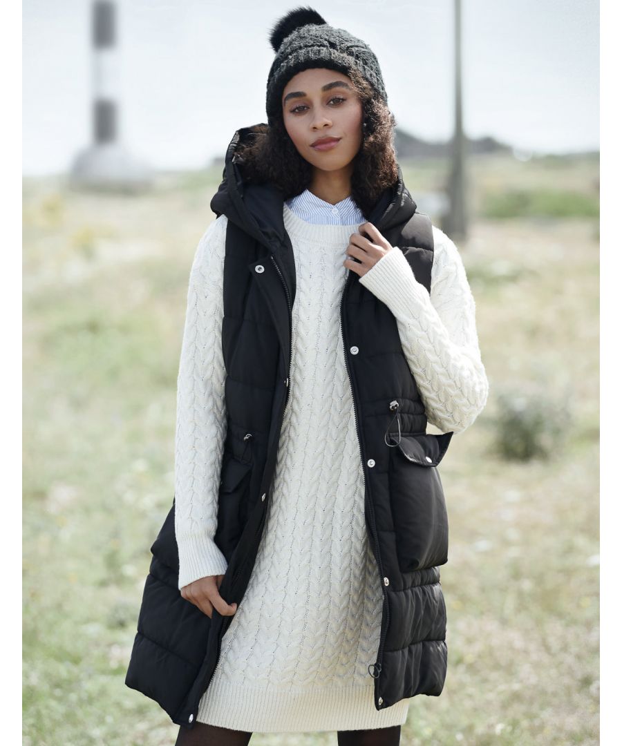 Image for CONNIE - Cable Knit Oversized Tunic
