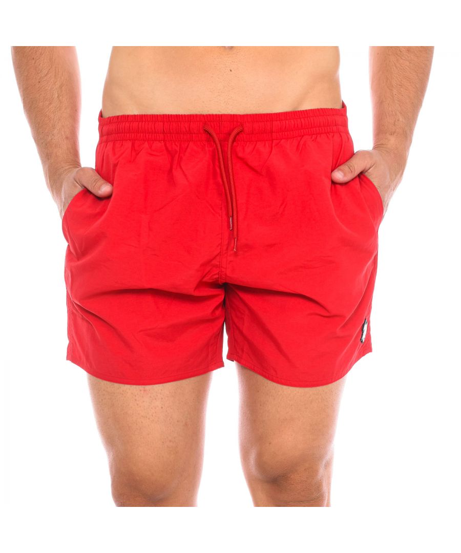 U.S. POLO Mens Boxer swimsuit 68128 men - Red - Size Medium