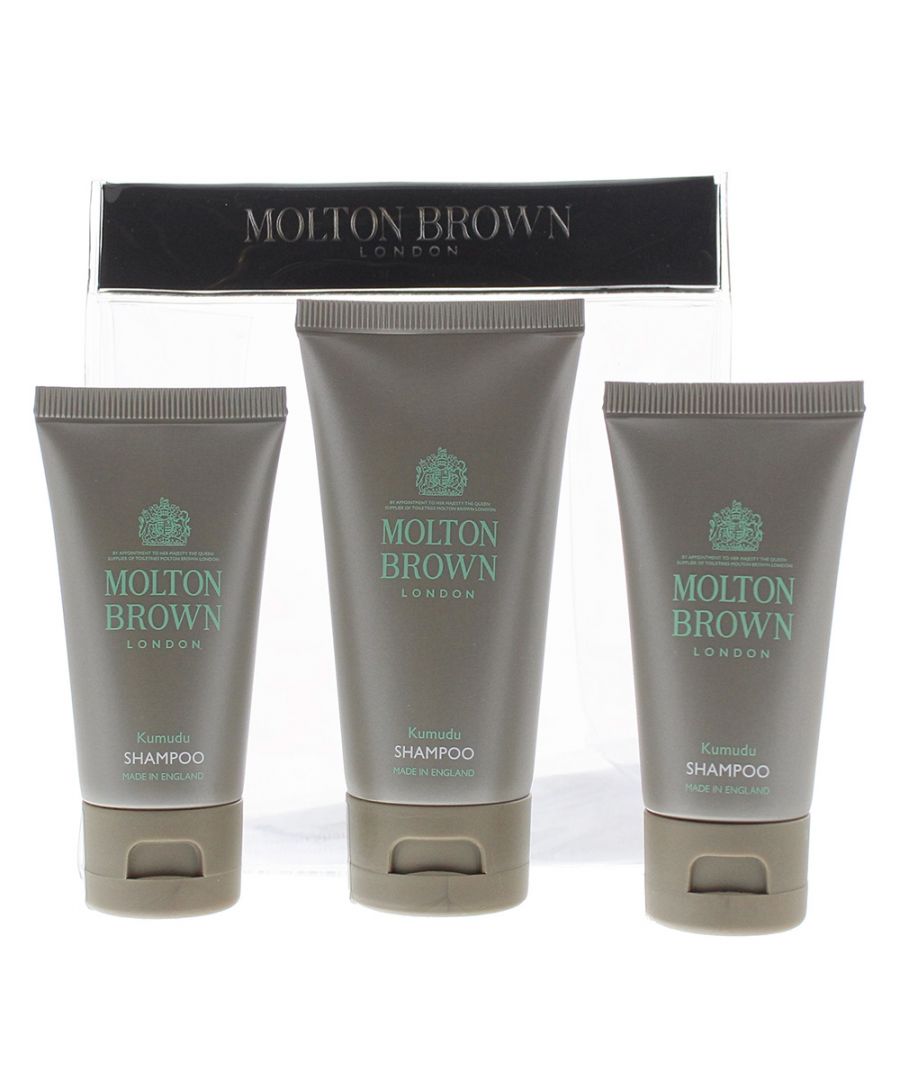 Image for Molton Brown Kumudu Shampoo 30ml x 2 & Shampoo 50ml Gift Set