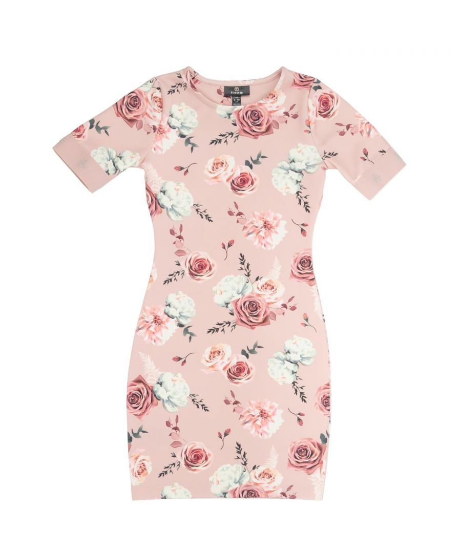 Firetrap Bodycon All Over Print Dress Girls - Add to your little ones formal dress collection with the Firetrap Bodycon All Over Print Dress. Crafted with short sleeves and a crew neck, this piece is designed to a bodycon style. Complete with an all over floral print, this cute dress would make the perfect wedding attire.  > Girls dress > Bodycon > Short sleeves > Crew neck > All over floral print > Stretch material > 95% polyester 5% elastane > Machine washable