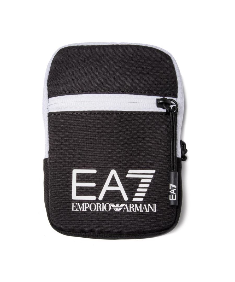 Ea7 Introduce The Small But Perfectly Formed Train Logo Crossbody Bag In Black To Keep Your Essentials Safe And Secure. It Has A Main Compartment And A Secure Front; The Adjustable Shoulder Strap Provides For The Perfect Fit.