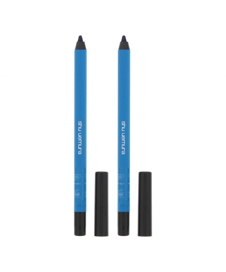 Shu Uemura Womens Matte 63 Royal Blue Eye Pencil 1.2g x 2 - One Size