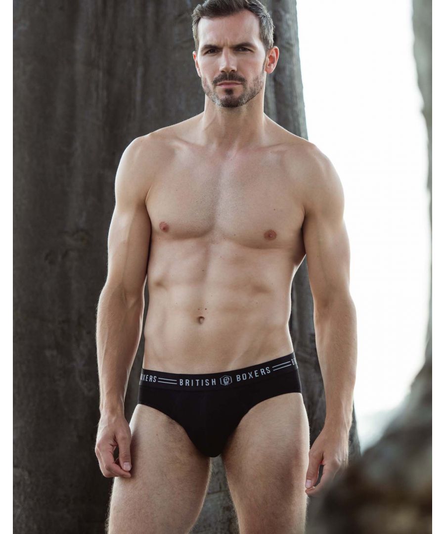 Image for Pack of Four Briefs - Black