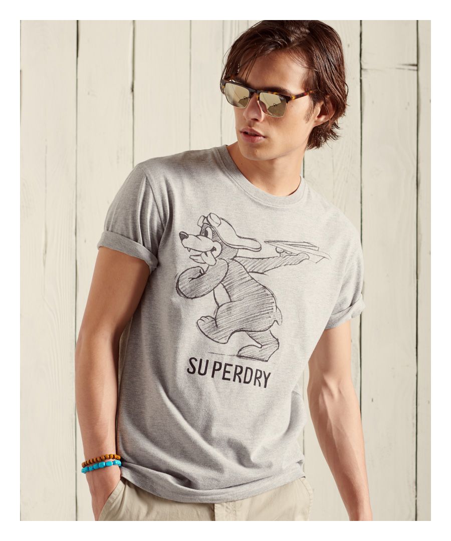Image for Superdry Military Box Fit Graphic T-Shirt