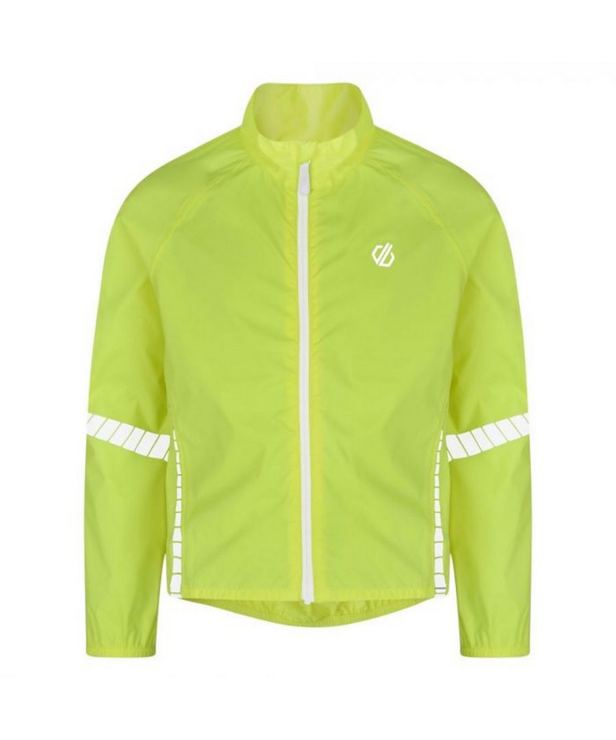 Image for Dare 2B Childrens/Kids Cordial Reflective Cycling Shell Jacket