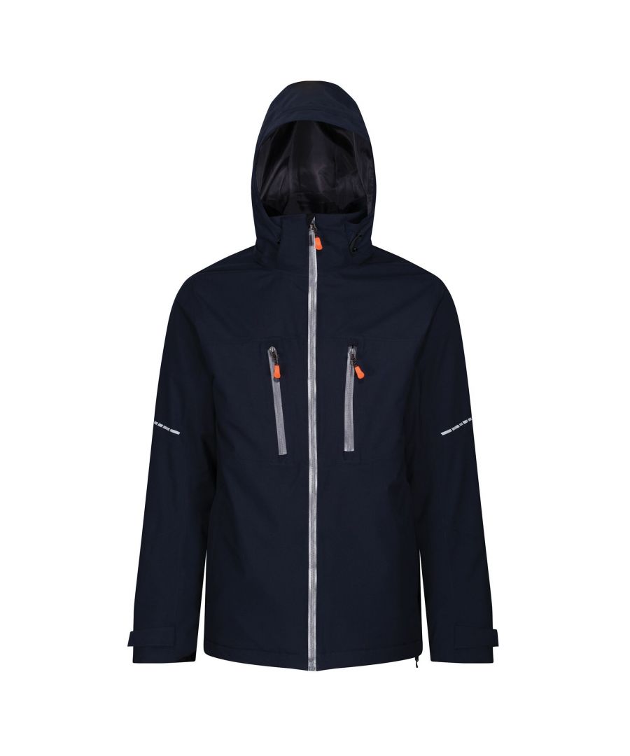 Regatta Mens X-Pro Marauder III Insulated Jacket (Navy/Grey) - Multicolour - Size Medium