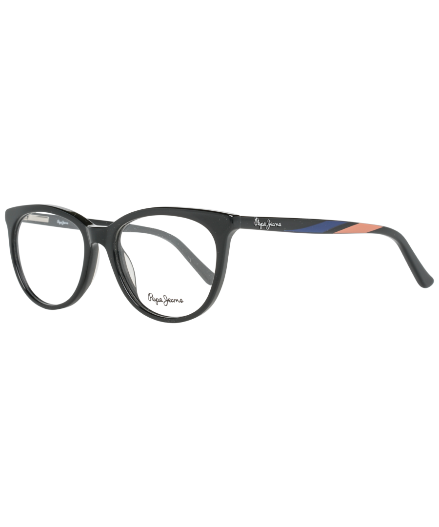 Pepe Jeans Optical Frame PJ3322 C1 51 Women\nFrame color: Black\nLenses width: 51\nLenses heigth: 39\nBridge length: 16\nFrame width: 132\nTemple length: 140\nShipment includes: Case, Cleaning cloth\nStyle: Full-Rim\nSpring hinge: Yes