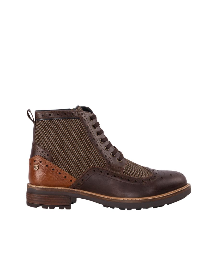 Image for MENS SHERWOOD BROWN TWILL BOOT