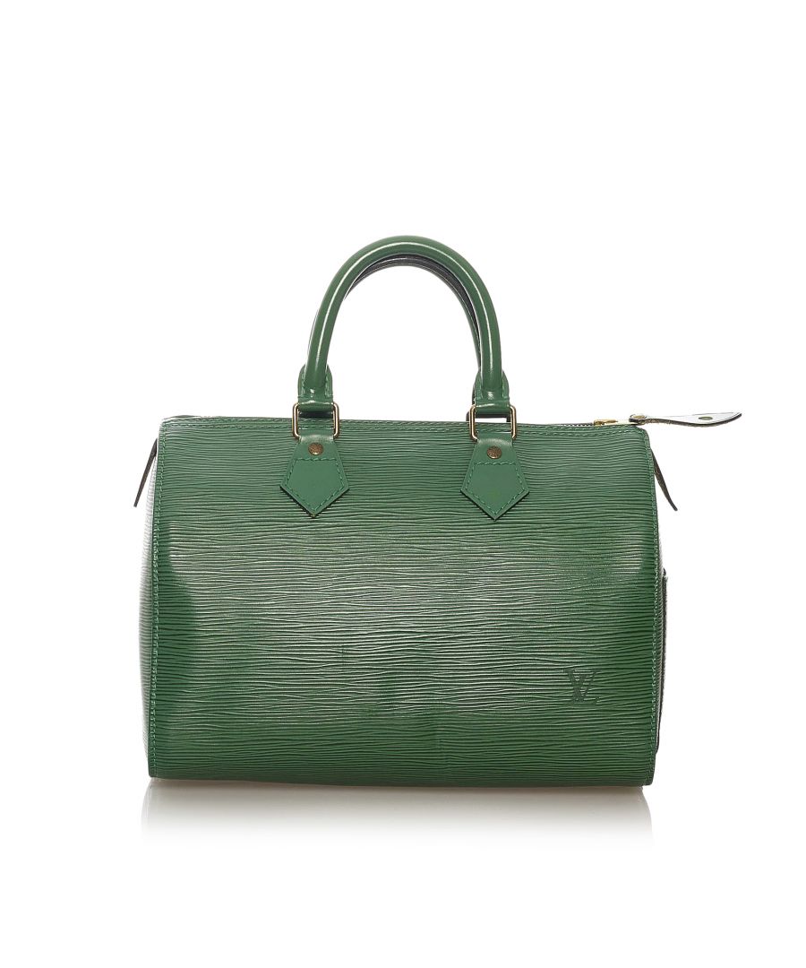 Image for Vintage Louis Vuitton Epi Speedy 25 Green