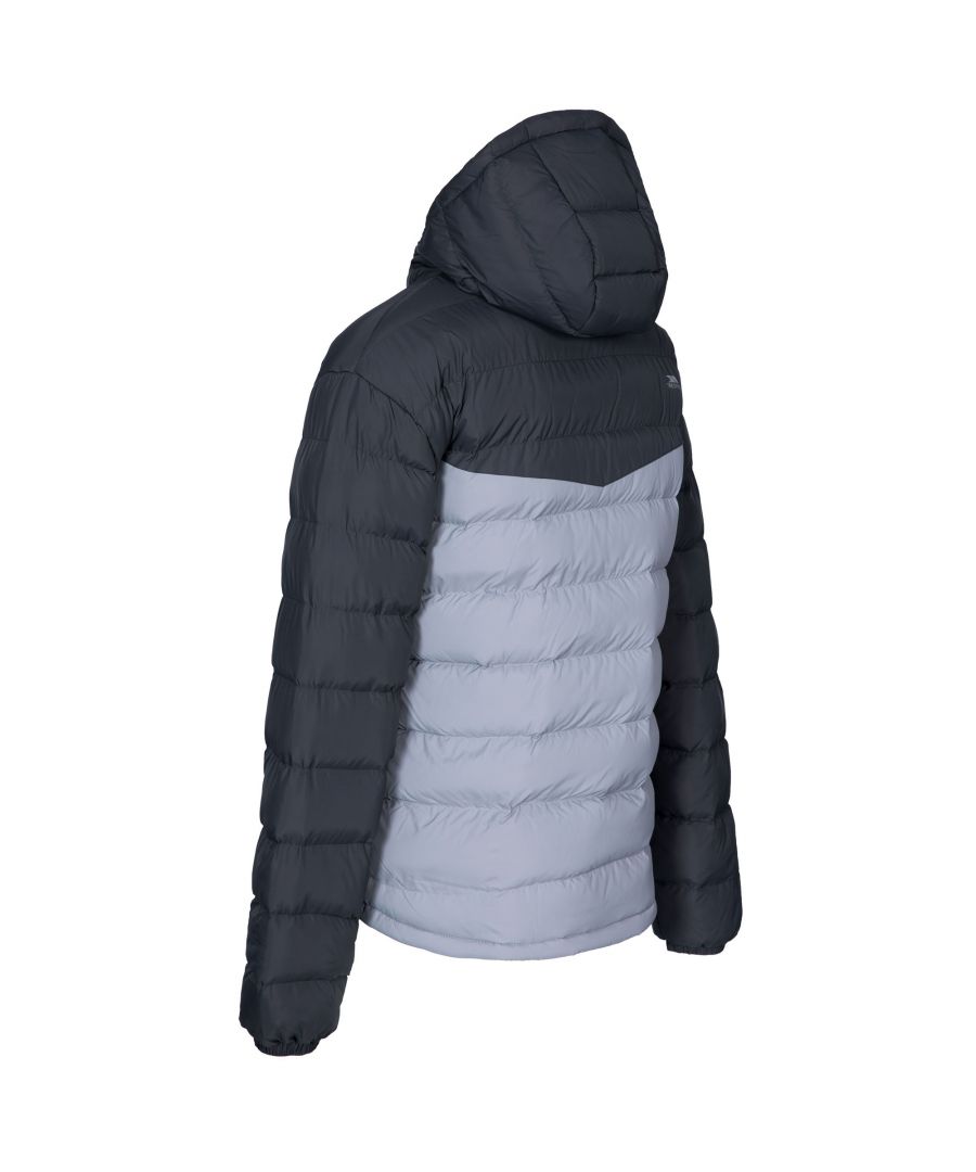 Trespass Men's Black Oskar Padded Jacket In | : Medium - Image 2