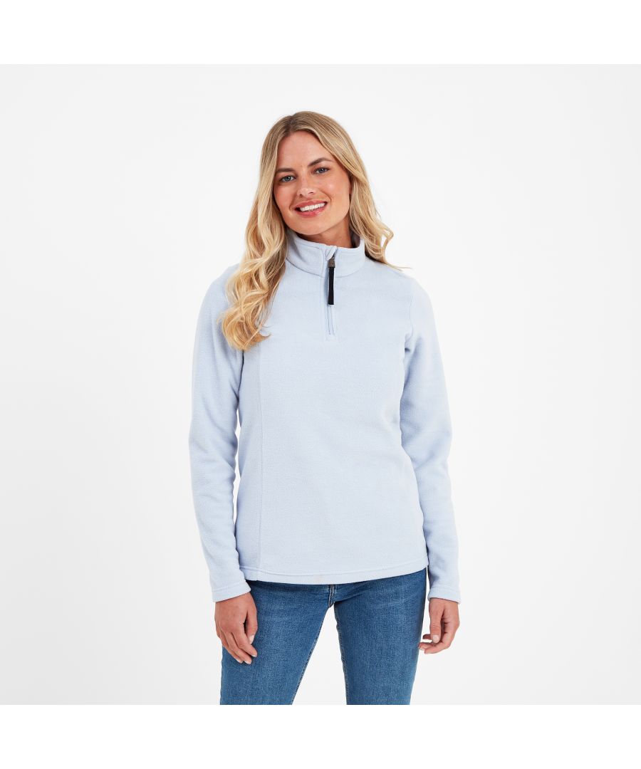 Everyone needs some lightweight cosiness in their wardrobe to add an extra layer on cold mornings and chilly evenings. This classic microfleece zip neck has been lightly fluffed up inside to give a lot of warmth for such little weight, and it's anti-pill so it won't get those annoying little bobbles forming on the surface. Super soft to wear, it quietly gets on with the job of keeping you warm, whether you choose to wear it at a meal out with friends, hiking over the Yorkshire cliffs or going to a fitness class. Clean and simple in design it is branded with our iconic Yorkshire Rose emblem on the sleeve.