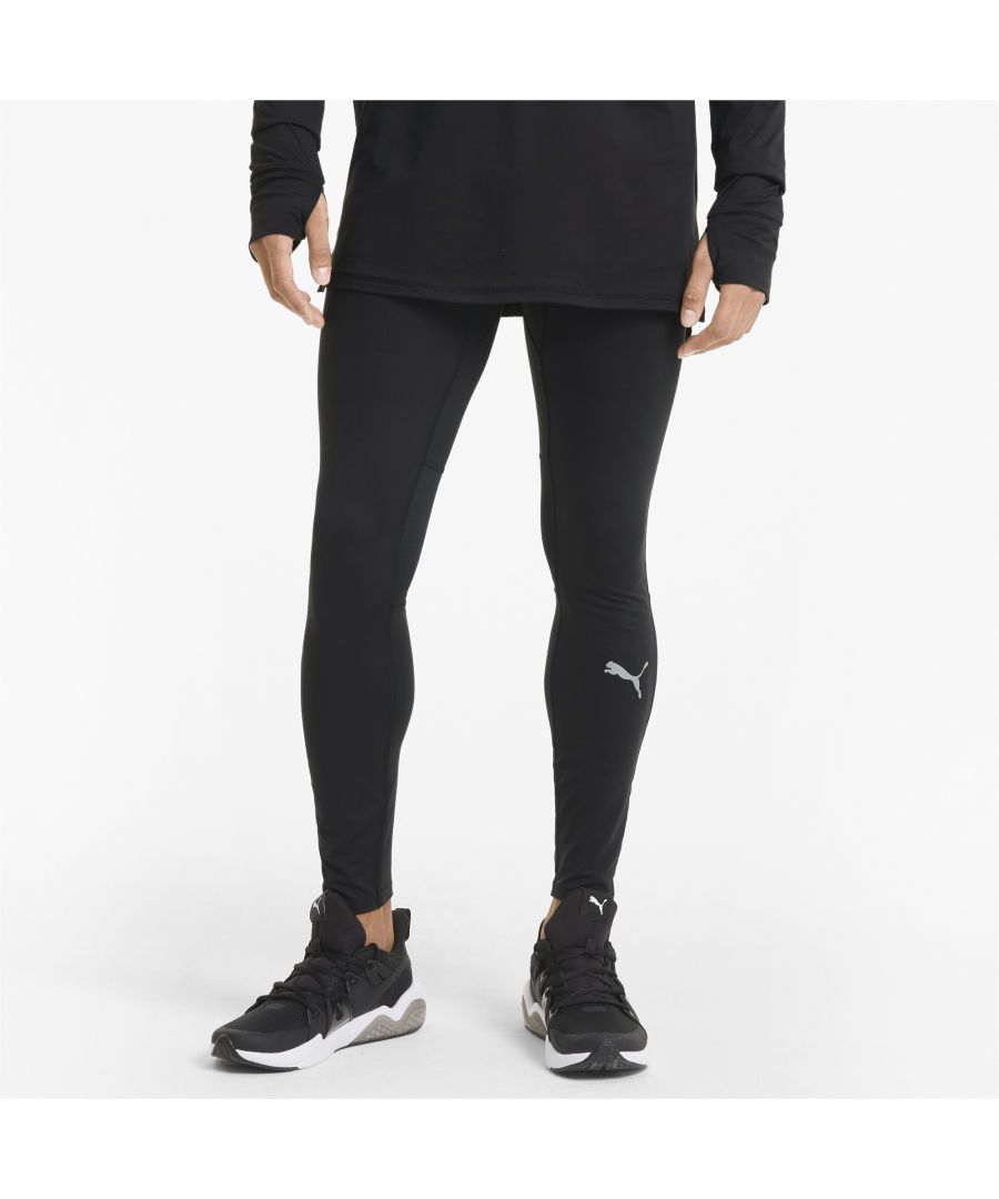 Nike Fast Print Leggings - Black/White