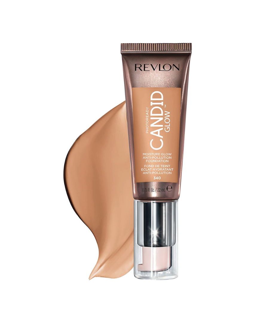 Revlon Womens Photoready Candid Moisture Glow Foundation - 340 True Beige 22ml - One Size