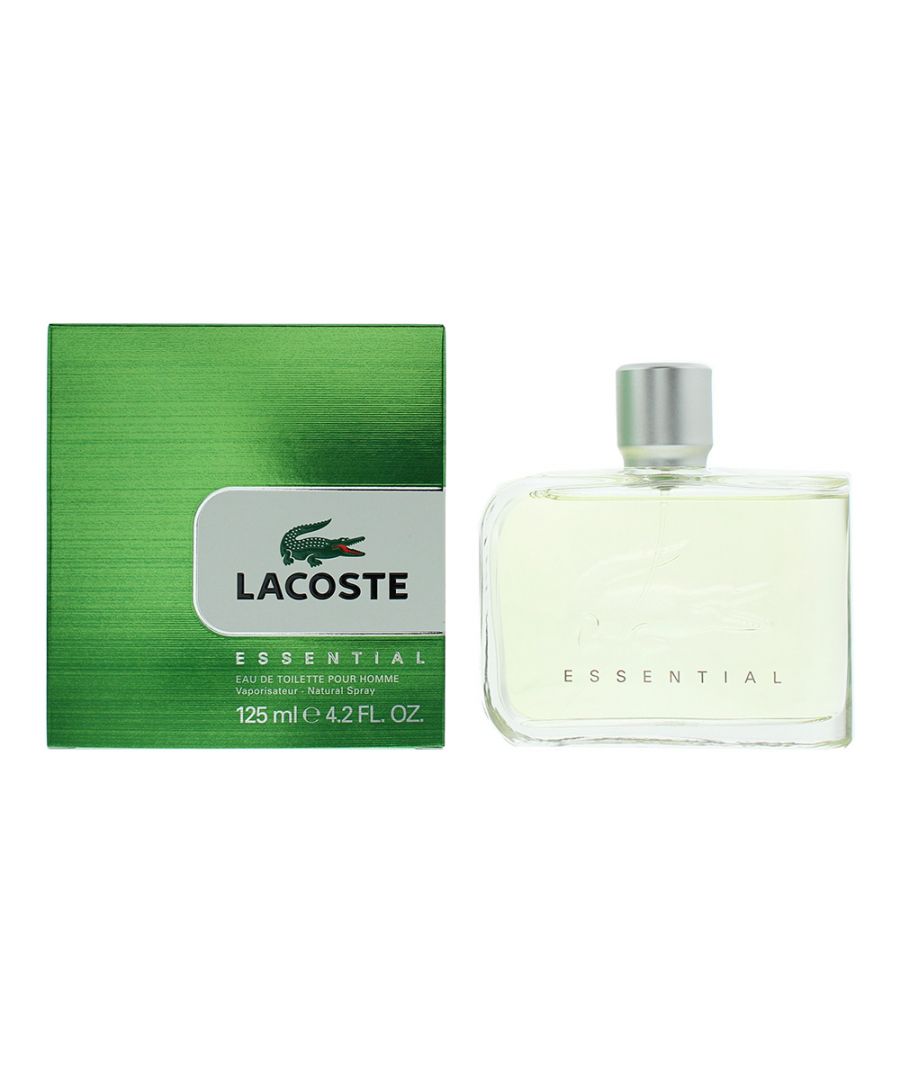 Lacoste design house launched Essential Pour Homme in 2005 as a relaxed and easy to wear fragrance for men that combines fruits woods and aromatic essences for an invigorating burst of sensuality. Essential notes consist of blackcurrent grapefruit lime tomoto black pepper and sandalwood to create this fresh wood fragrance.
