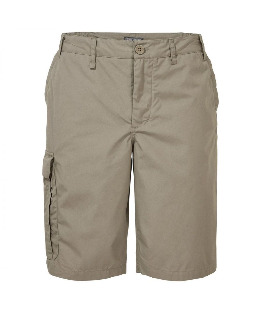 Craghoppers Mens Expert Kiwi Cargo Shorts (Pebble) - Grey - Size 30R