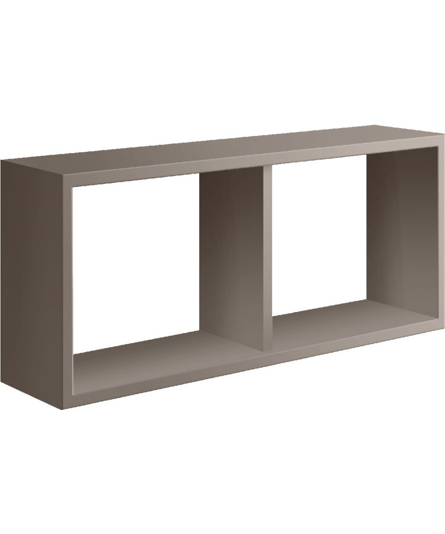 This shelf, modern and functional, is the perfect solution to keep your books and objects in order, furnishing your home in an original way. Thanks to its design is ideal for the living area, the sleeping area of the house and the office. Easy to clean and easy to assemble. Color: Brown | Product Dimensions: W70xD30xH15,5 cm | Material: MDF | Product Weight: 4 Kg | Packaging Weight: 4,9 Kg | Packaging Dimensions: W72xD32xH19,5 cm