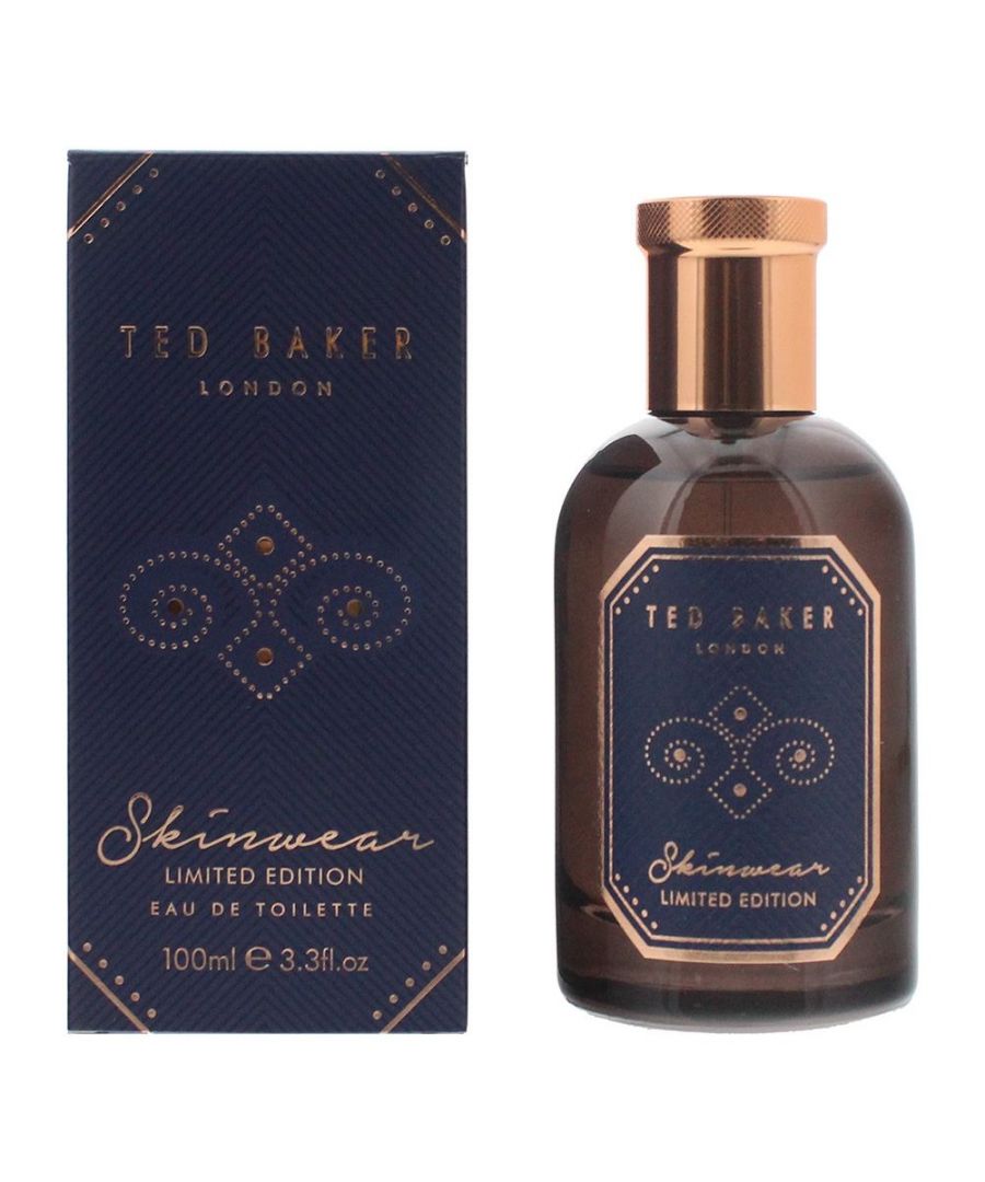 Skinwear Limited Edition by Ted Baker is a Woody Aromatic fragrance for men. Top notes are Lime, Bergamot and Lemon; middle notes are Juniper, Rosemary and Cypress; base notes are Musk, Amber, Cedar and Sandalwood.