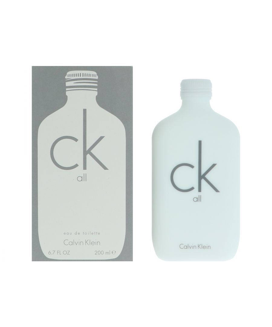 CK All by Calvin Klein is a citrus fragrance for women and men. Top notes are mandarin orange, bergamot and grapefruit blossom. Middle notes are jasmine, lily, rhubarb and freesia. Base notes are amber, musk and vetiver. CK All was launched in 2017.