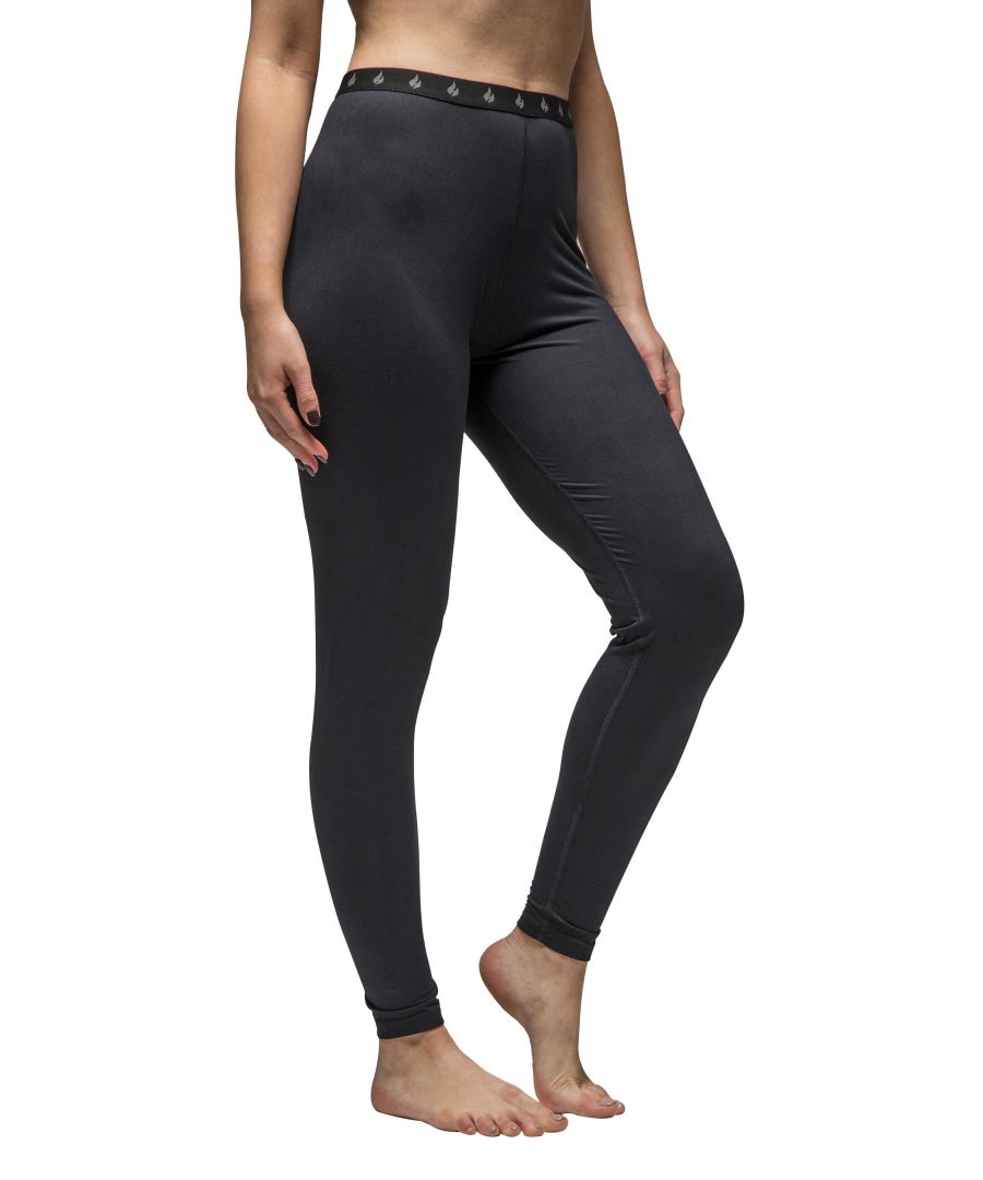 Ladies Heat Holders Performance Base Layer Long JohnsWhen the bitter cold weather hits and wrapping up with hats, gloves and coats aren’t enough you need something better suited for the job of keeping you warm. These Ladies Performance Layer Thermal Long Johns are ideal at keeping warm air close to the skin.With an easy fit design to go under your clothes for a smooth slim-fitting thermal base layer for the colder days where one layer isn't enough! WIth 3 different types of thickness: Warm, X-Warm & XX-Warm you have plenty of choice to pick the right underwear for you. The top part of these leggings even have an elasticated waistband, for a much easier and comfortable fit.The technical construction of this thermal underwear, along with its supportive fit, have been designed so that it effortlessly shapes and works with your body's natural contours, providing the best fit possible - making it hardly noticeable under your clothing. The base layer is made of a lovely soft fabric, which helps to add that extra bit of warmth and makes it extremely soft for added comfort to the garment.These thermal underwear leggings come in one colour: Black, Available in 4 sizes: Small, Medium, Large & X-Large, all with the 3 different thicknesses available. There is a matching performance top also available in separate listings. We even offer men's sizes/colours as well.Extra Product DetailsLadies Performance Long JohnsThermal Underwear Base LayerSuper soft & comfortableTechnical constructionSupportive FitElasticated WaistbandExtra warm4 Sizes Available3 Different ThicknessesMatching Top Available- Original/Lite - 100% Polyester- Ultra Lite - 84% Polyester, 16% Elastane