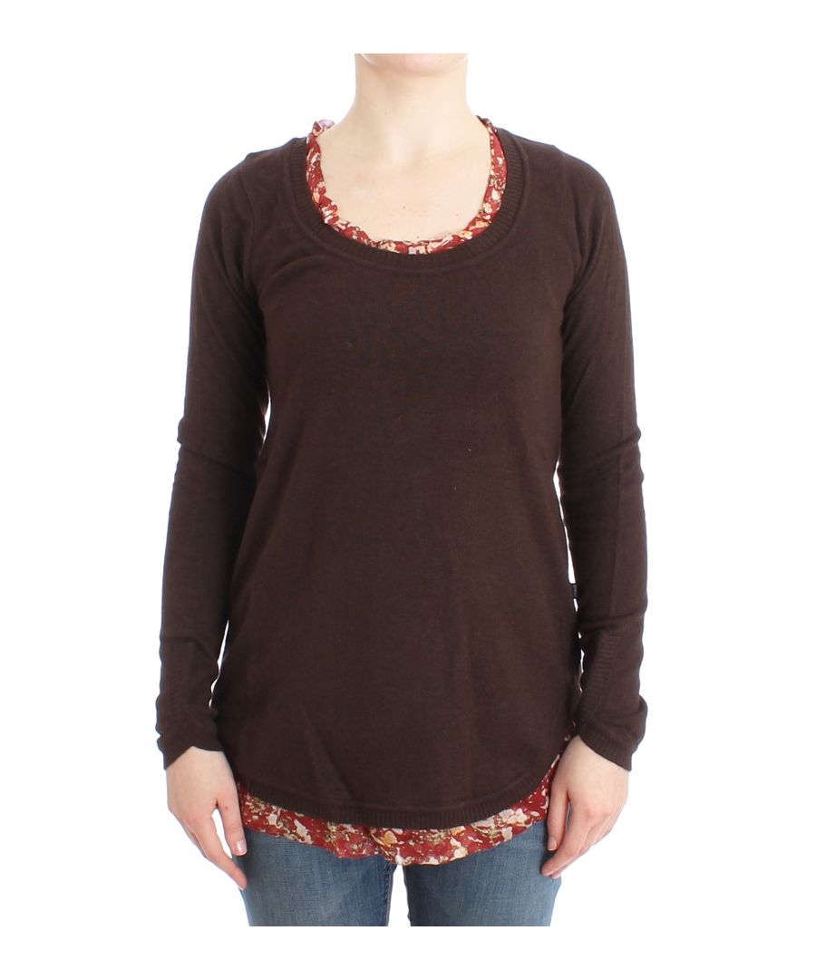 Just Cavalli Sweater Gorgeous brand new with tags, 100% Authentic Just Cavalli sweater Material : 65% Viscose, 20% Nylon, 15% Angora. Applications : 100% Silk Color : Brown Model : Crewneck Pullover Logo details Original tags and store bag follows.