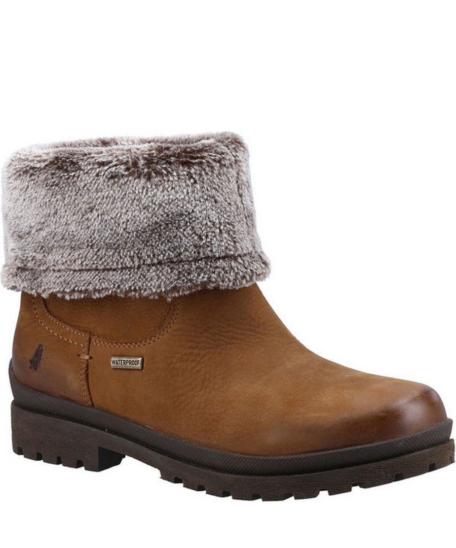 Hush Puppies Dames/dames Alice enkellaarsjes (Kameel)