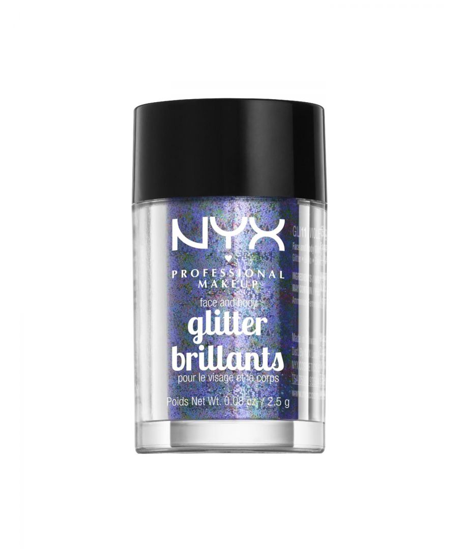 NYX Professional Makeup Face & Body Glitter Teal 2,5g