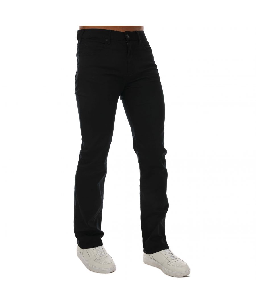 Armani Mens J13 Slim Fit Jeans In Black Cotton - Size 27 Regular