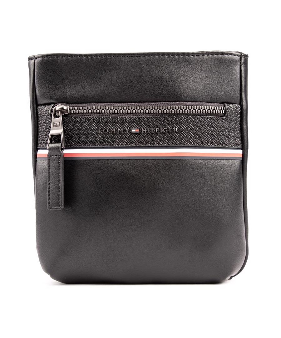 Tommy Hilfiger' Reporter Cross Body Bag Is A Cool Staple For Any Discerning Guy On The Move. Featuring A Contemporary Design With An Adjustable Shoulder Strap, Inside Zip Pocket, Front Zip Compartment And Rear Pocket. This Black Bag Will Suit Your Unique Style And Add An On Trend Designer Vibe To Your Looks.