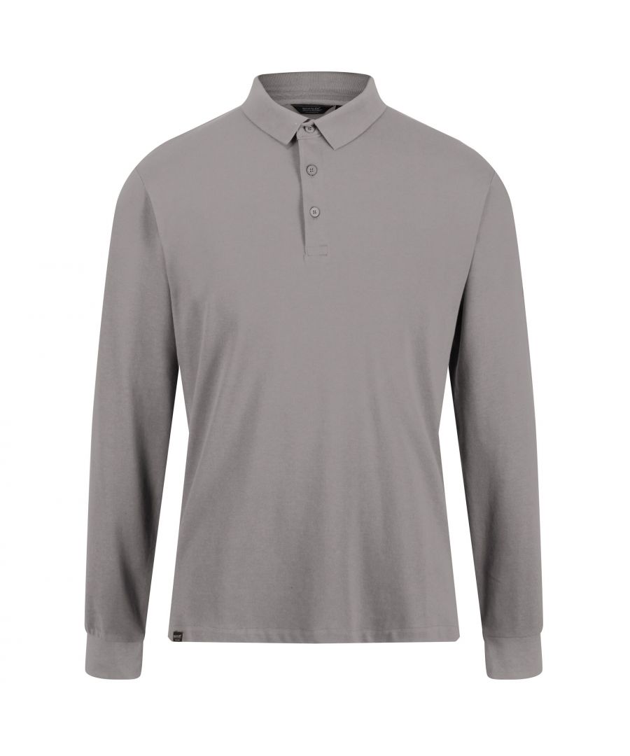 Image for Regatta Mens Kaleb Polo Shirt (Mineral Grey)