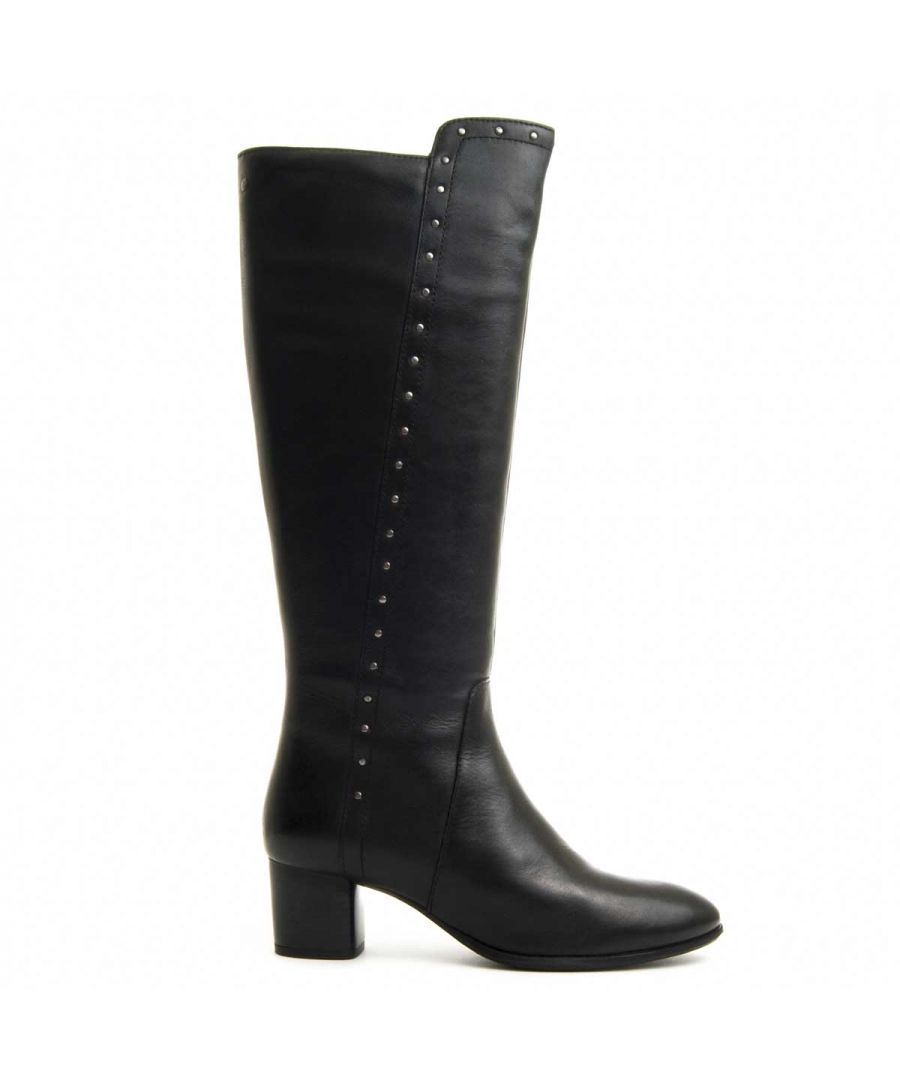 Image for Purapiel Knee High Boot in Black