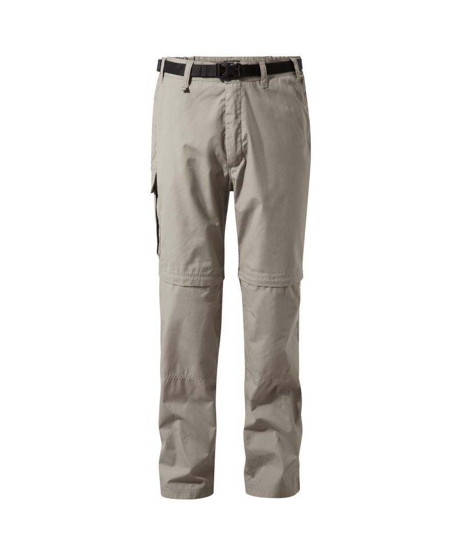 Craghoppers Mens Kiwi Convertible Trousers (Taupe) - Size 32W/32L