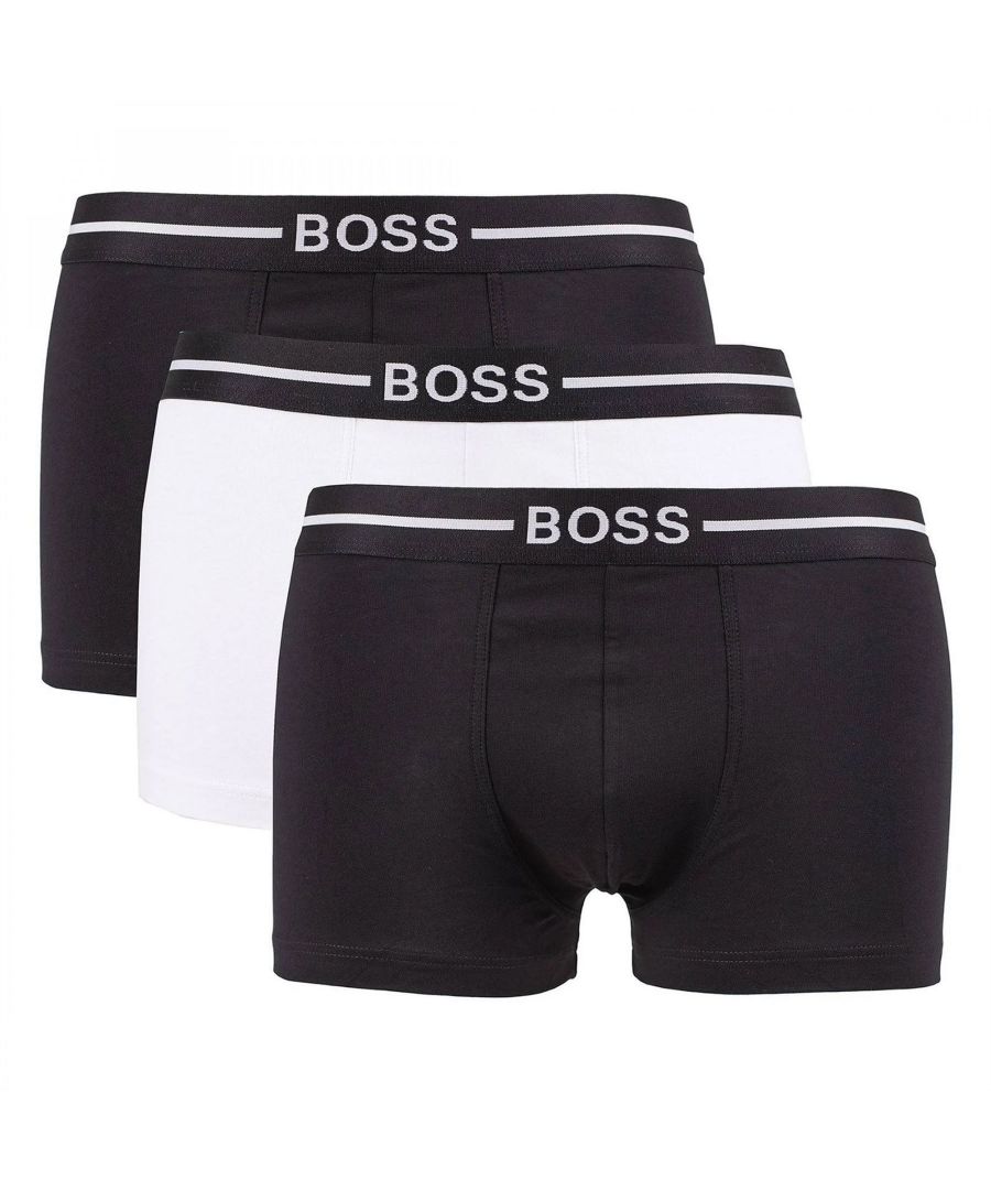 High quality underwear featuring the iconic branding on the waistband and made from premium cotton. Hugo Boss is provides authentic fashion with a special focus on effortless style, great fits and high quality.